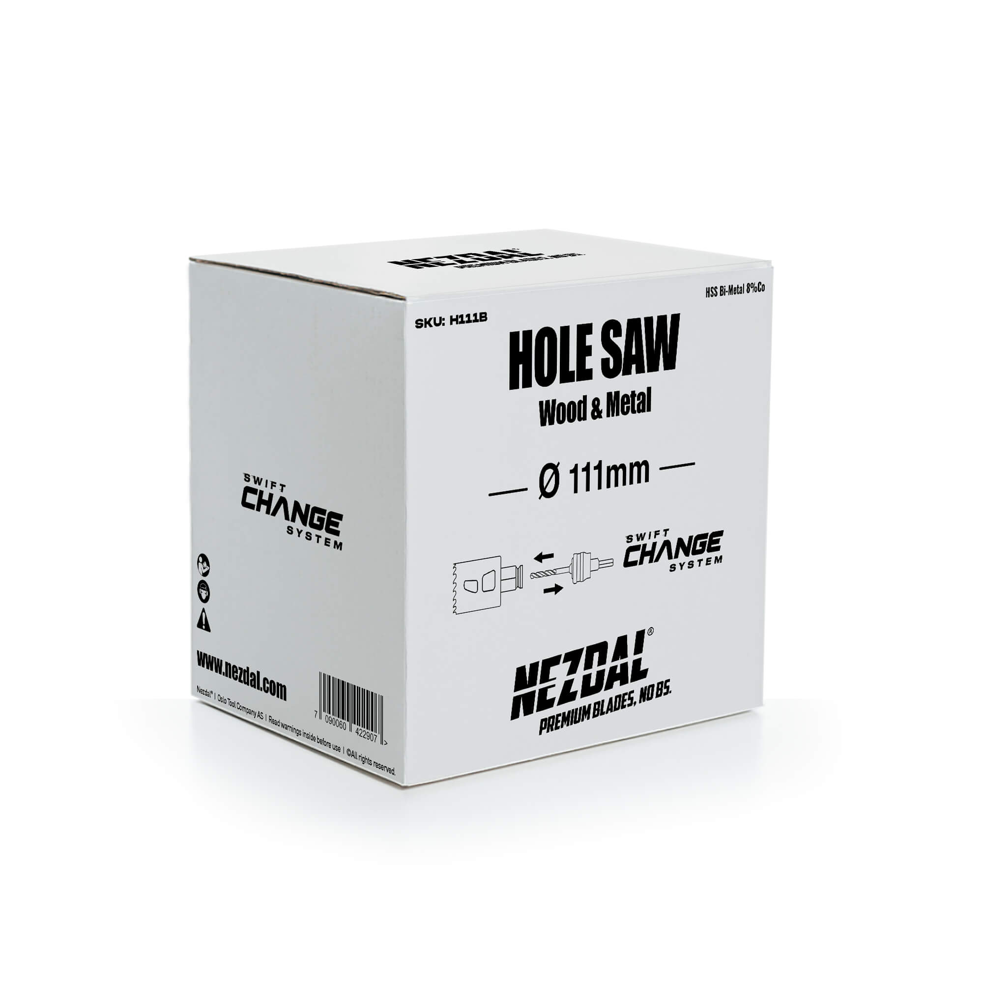 111mm | Wood & Metal | Grizzly BiM® | Hole Saw