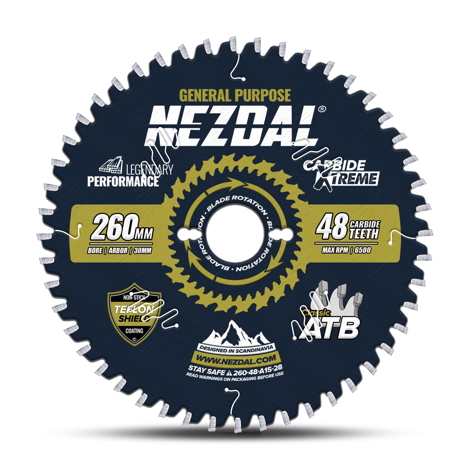 260mm | 48T | General Purpose | Wood