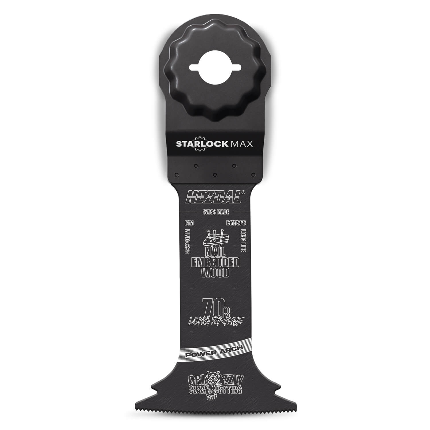 Wood & Nails | 52x70mm | 70mm cutting depth | Power Arch | Starlock Max®