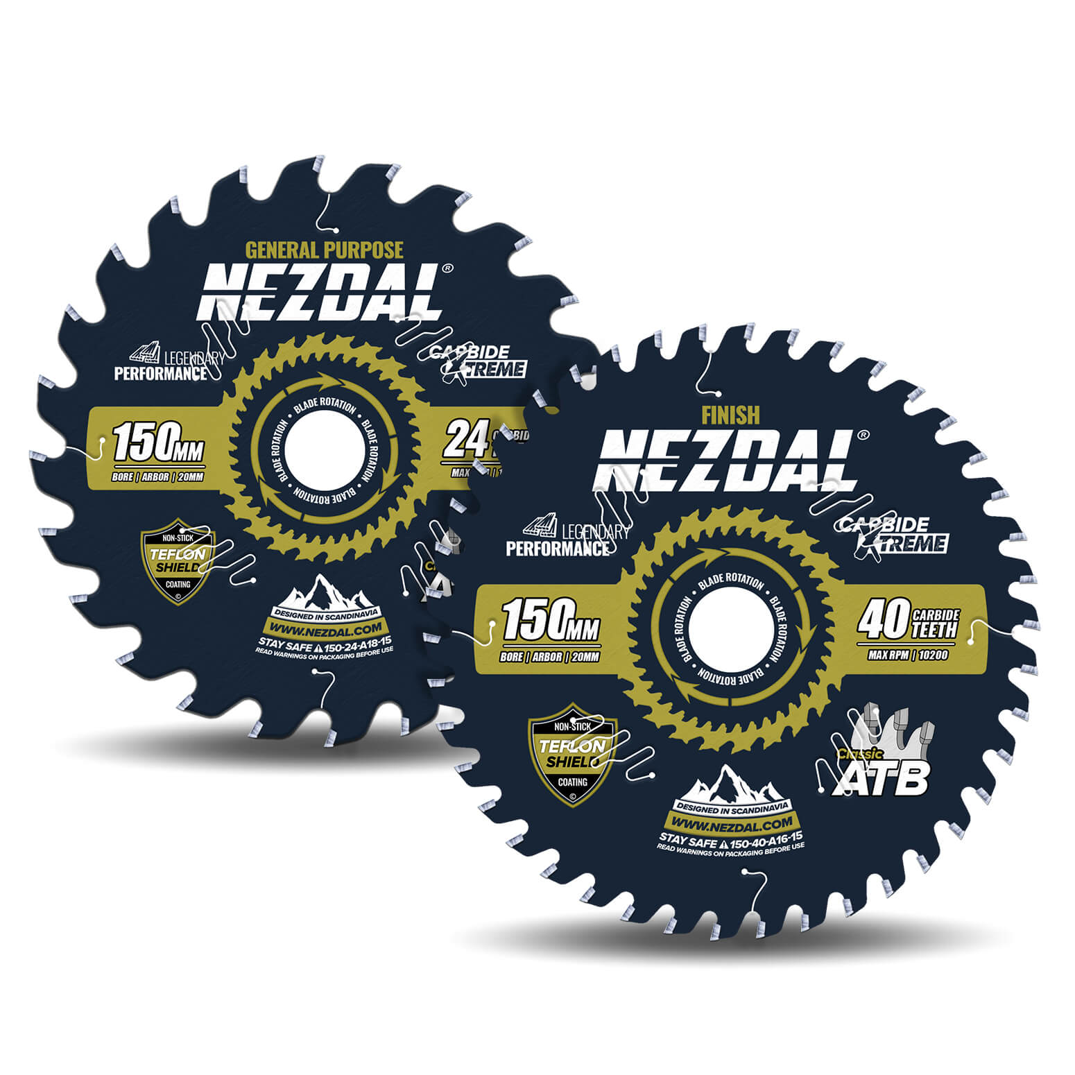 150mm Duo | 24, 40 | General Purpose, Finish