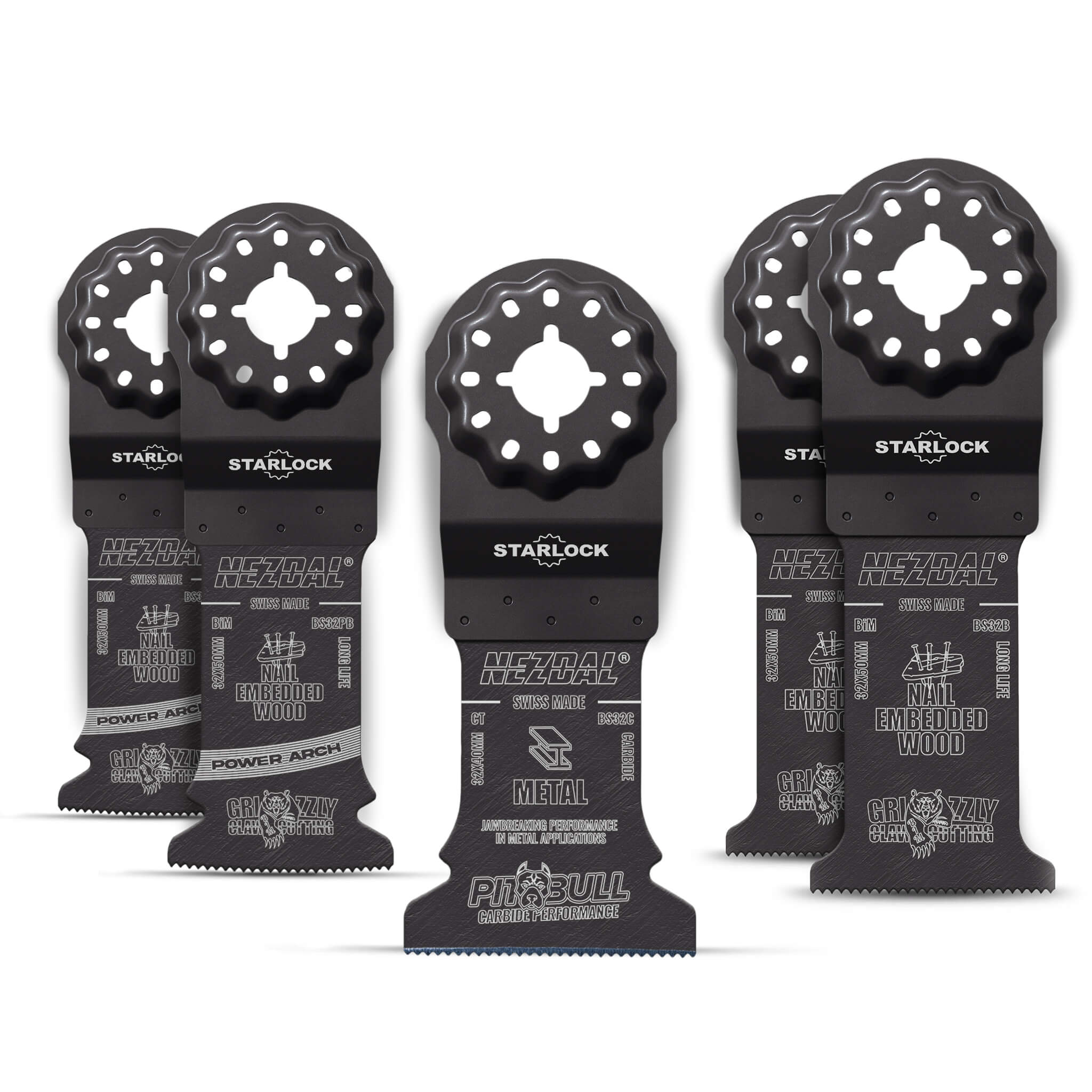 Carpenter’s Favourites | Wood & Metal | Superfast, Durable Cuts | Starlock® | 5 pcs