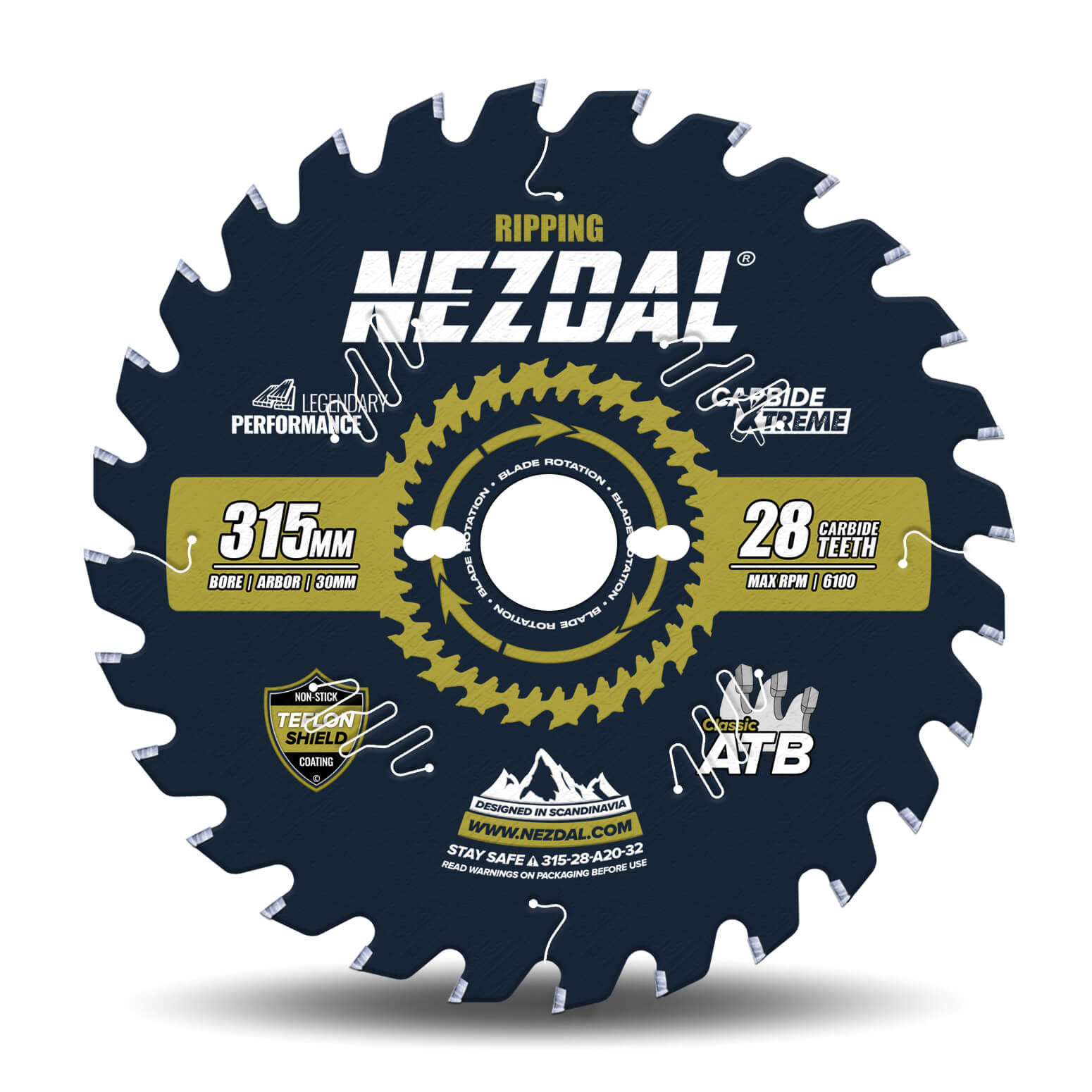 315mm | 28T | Ripping | Wood | Table Saw