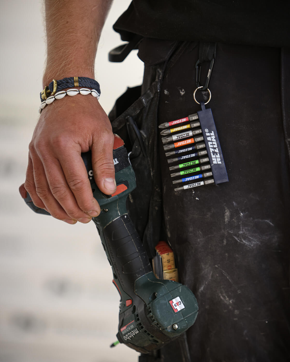 Carpenter's Favorites + Magnetizer | 60mm length | Color-coded | For Impact & Drill Drivers