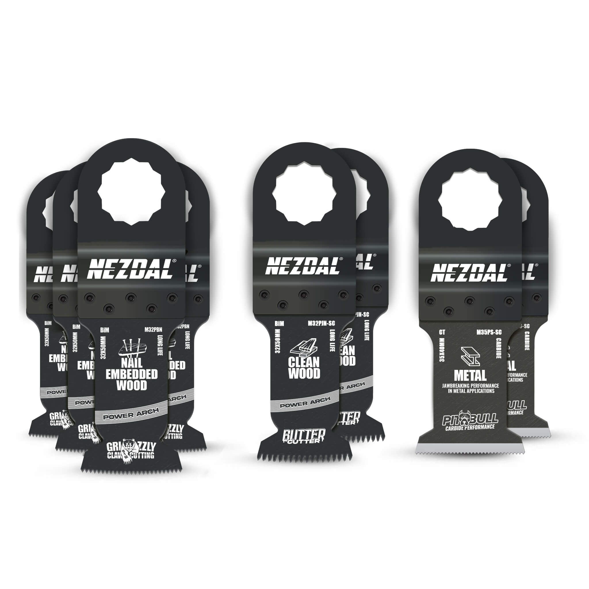 Carpenter´s Favourites | Wood & Metal | Superfast, Durable Cuts | SuperCut | 8 pcs | Incl. Storage Box