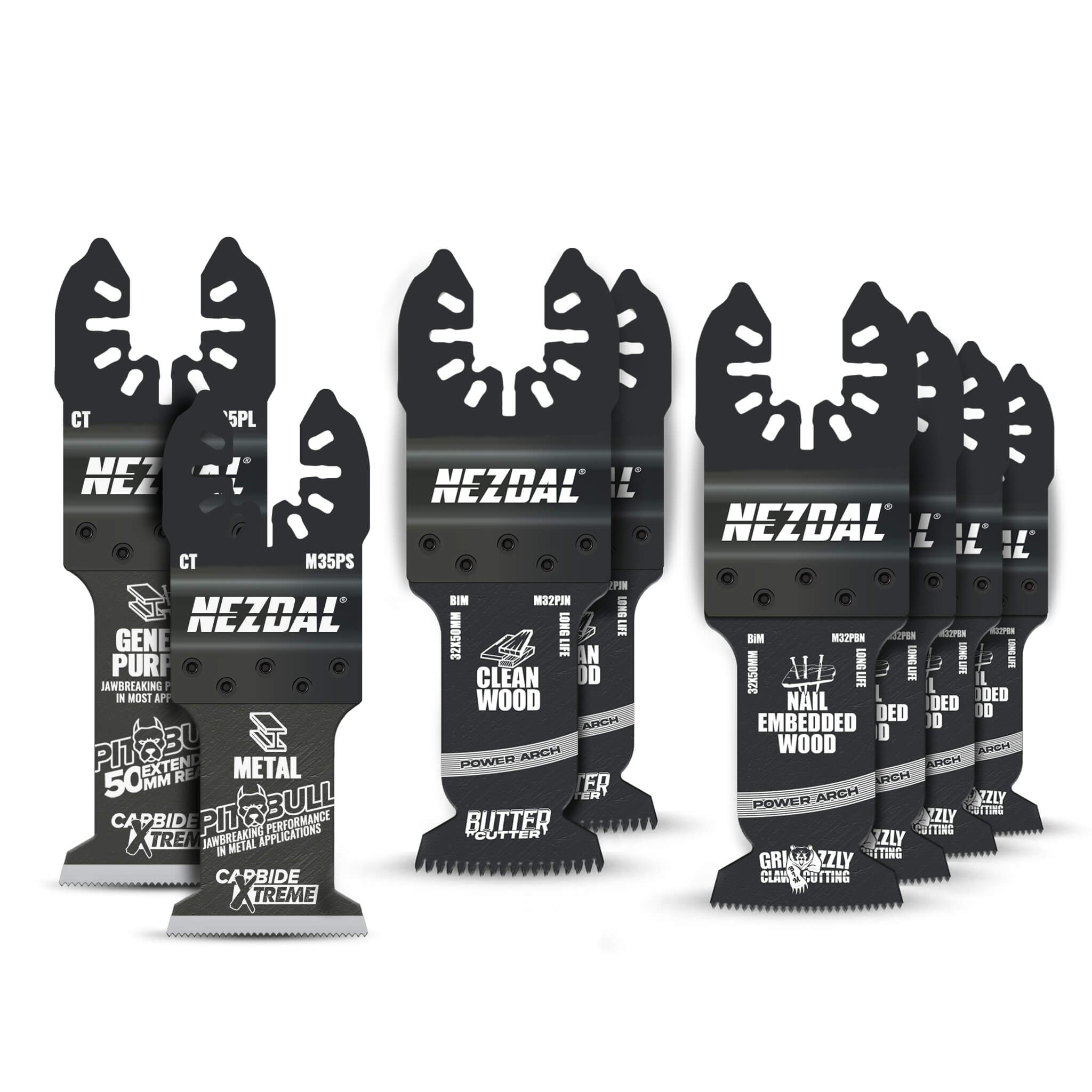 Carpenter´s Favourites | Wood & Metal | Superfast, Durable Cuts | 8 pcs | Incl. Storage Box