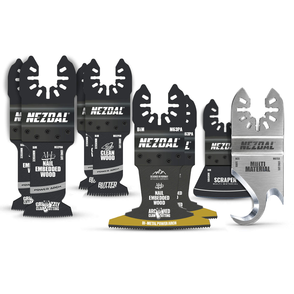 Allrounder Pack | Wide area of use | 8 pcs | Multi-Tool Kit