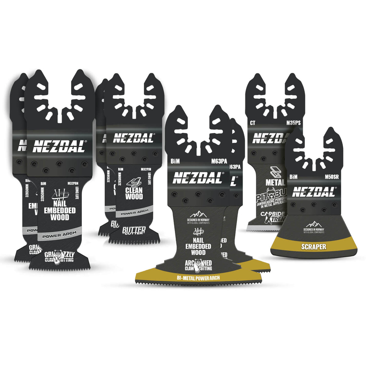 Allrounder Pack | Wide area of use | 8 pcs | Multi-Tool Kit
