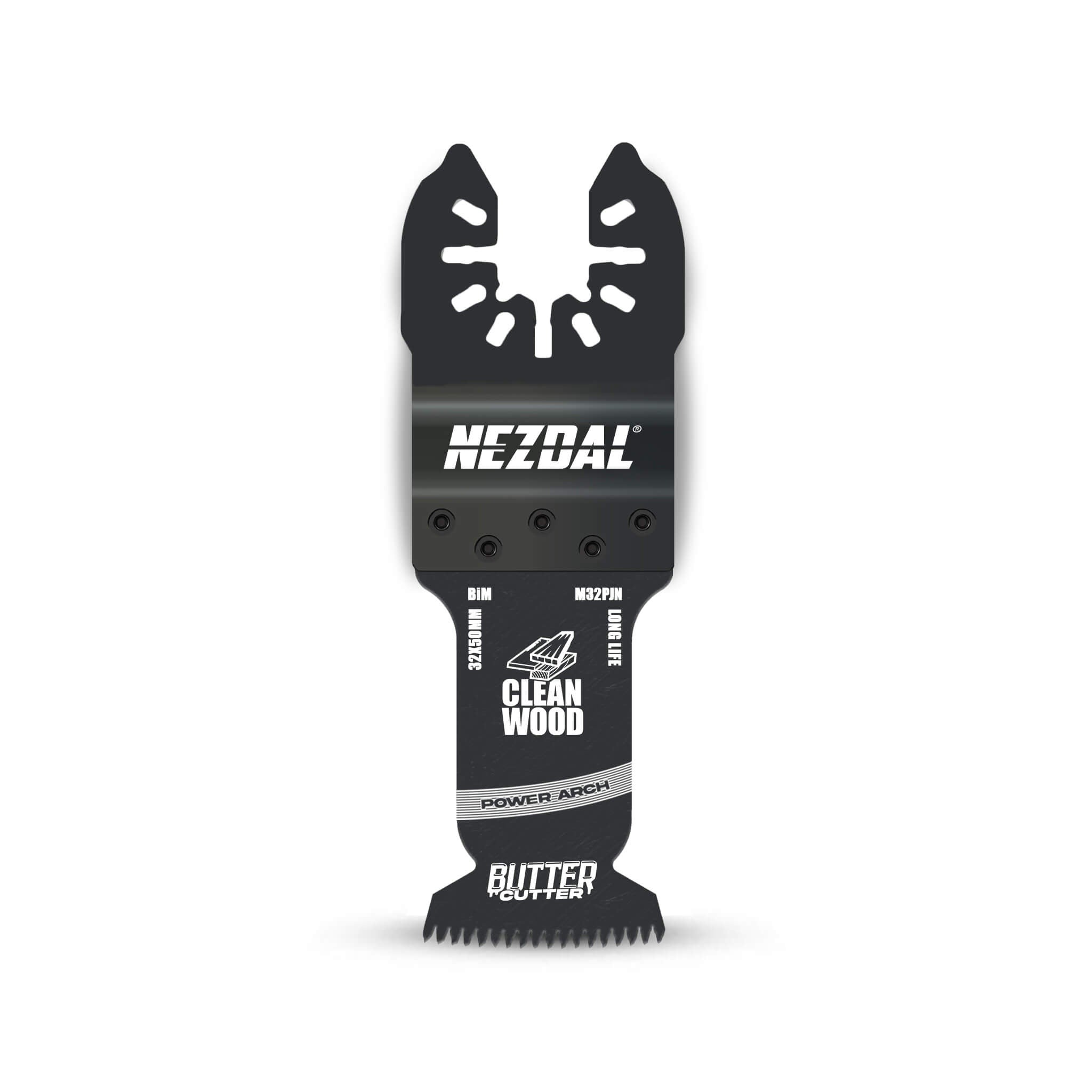Wood | 32x50mm | Superfast, Clean Cuts | 32x50mm | Power Arch | Multi-Tool Blade